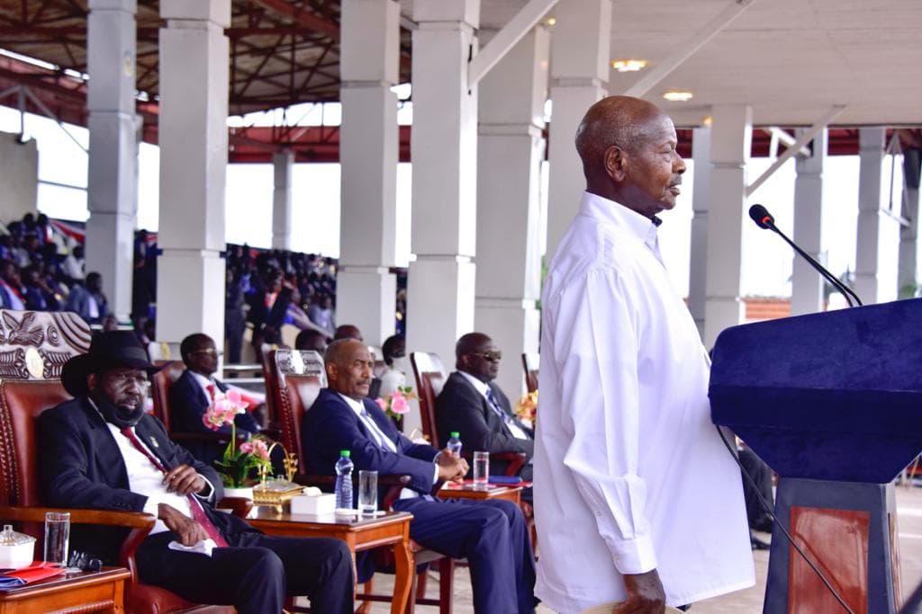 President Museveni Attends Graduation Ceremony of Unified Forces of South Sudan