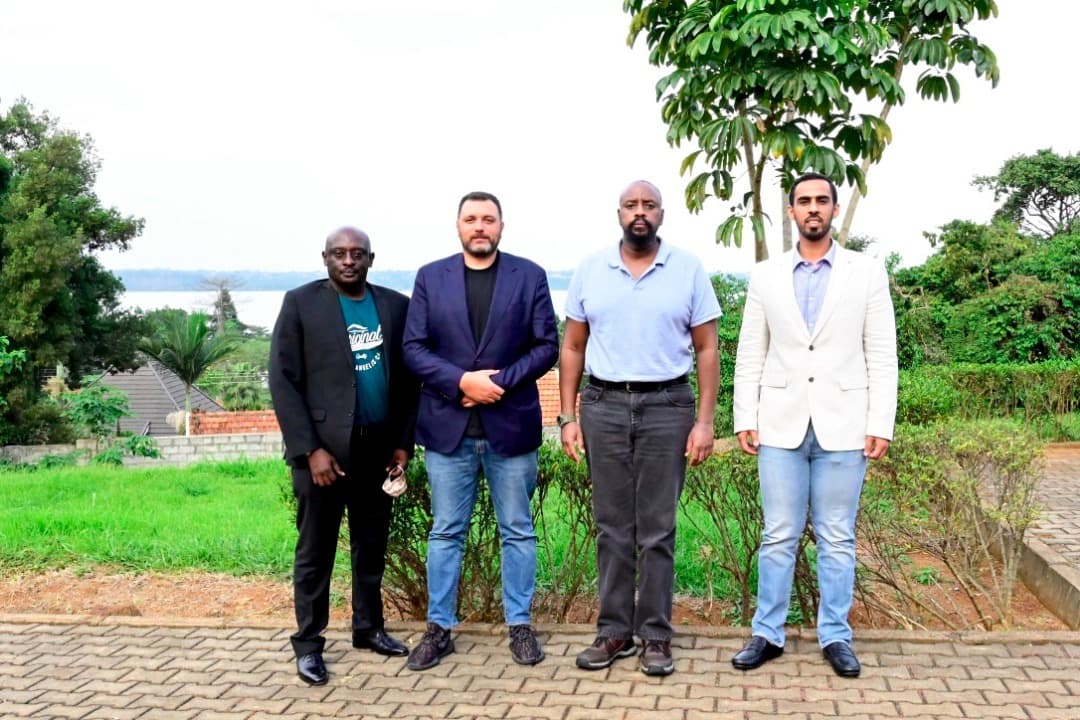Gen Kainerugaba Hosts UAE Government Officials 