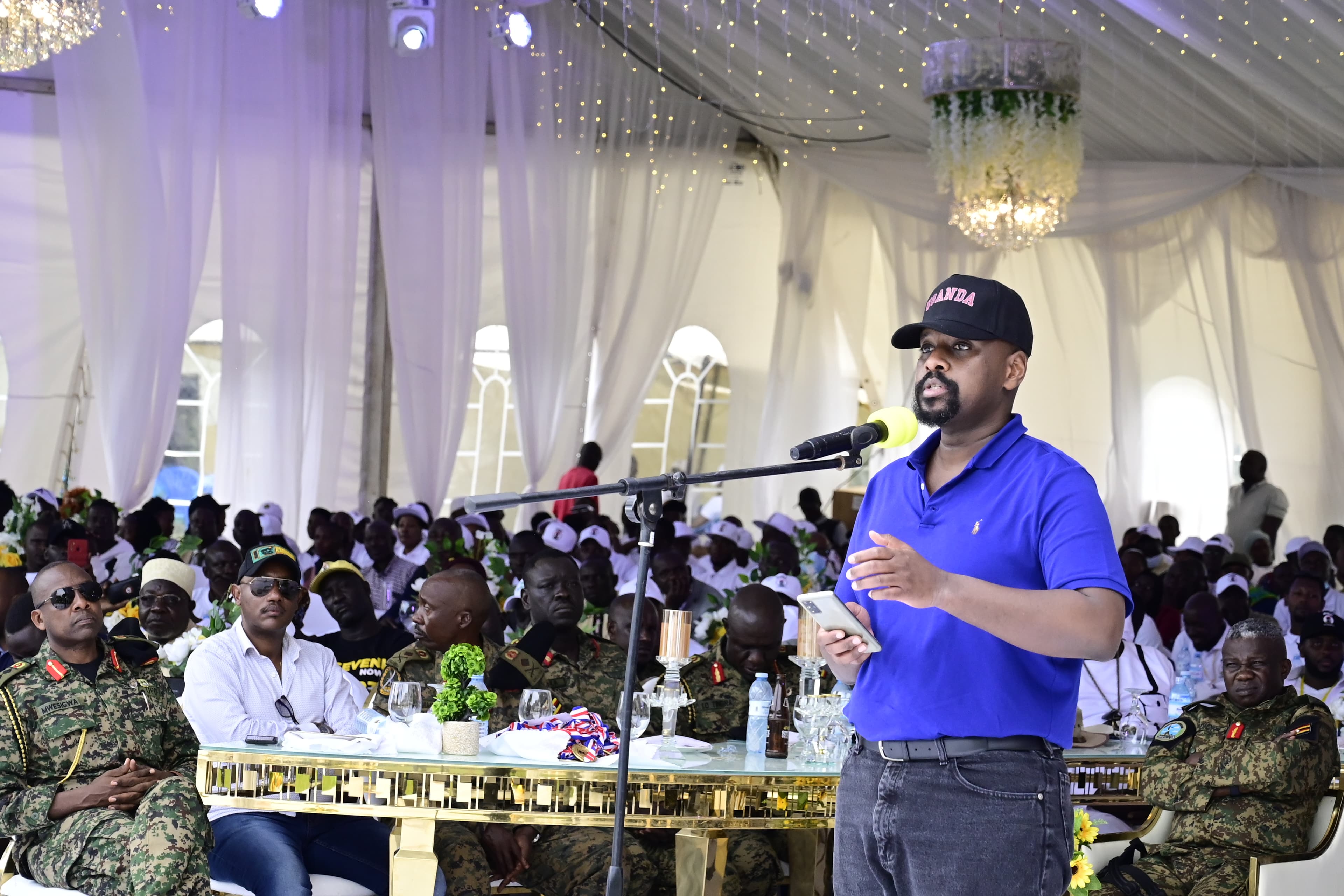 Use Your Talents to Achieve Greatness, Gen MK Tells West Nile Youth