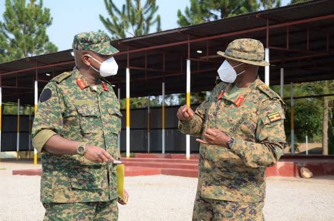 Gen Kainerugaba Promoted to Four Star General as Muhanga Takes Over as CLF