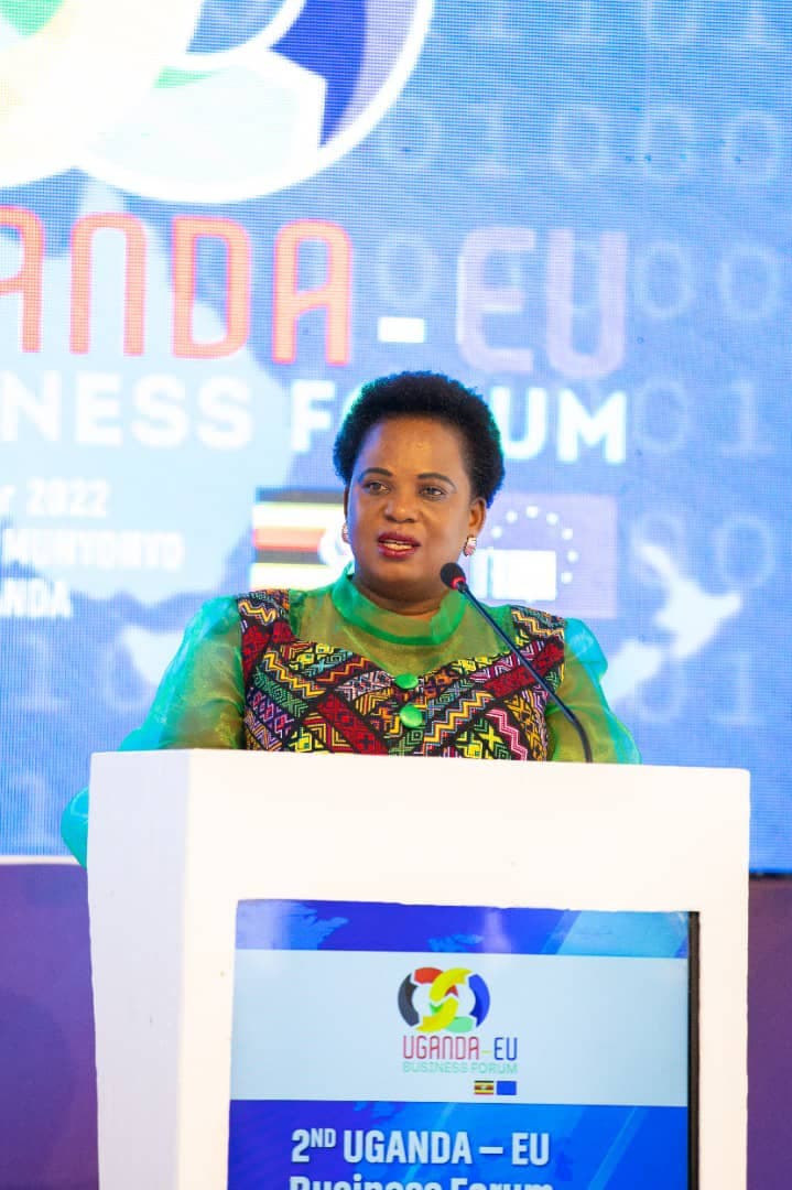 Uganda-EU Business Forum: Minister Amongi Rallies Support for Women and Youth Entrepreneurs