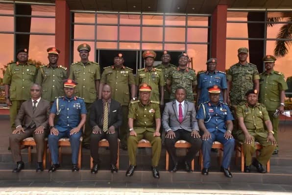 Gen Mbadi Seeks Military Cooperation Between Uganda, Togo