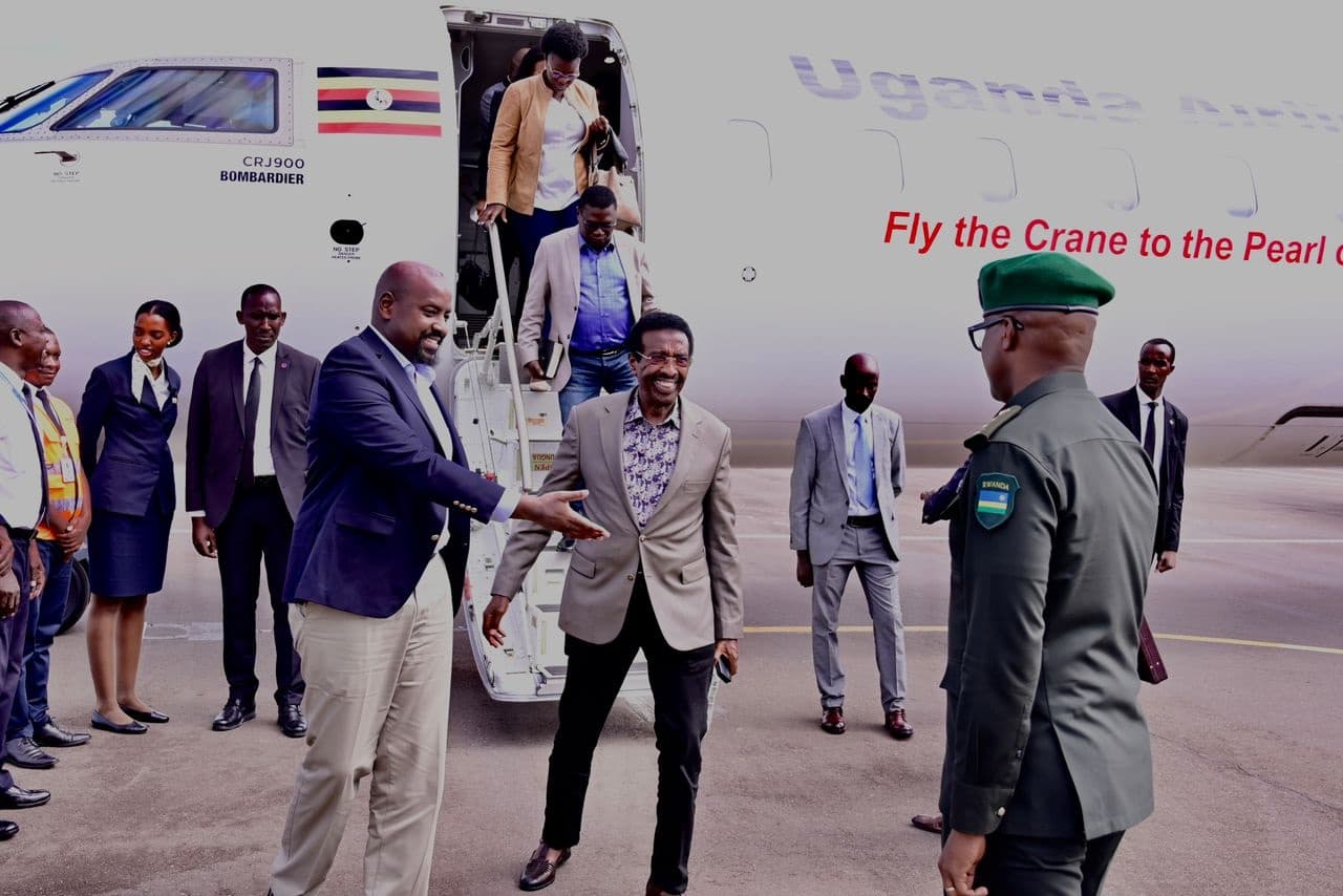 Gen Kainerugaba Joined by Ministers Mao, Muhwezi for Kigali Birthday Celebrations
