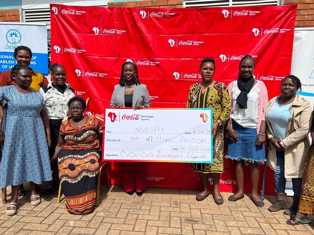 Coca-Cola Partners with NUDIPU to Support Disabled School-going Girls