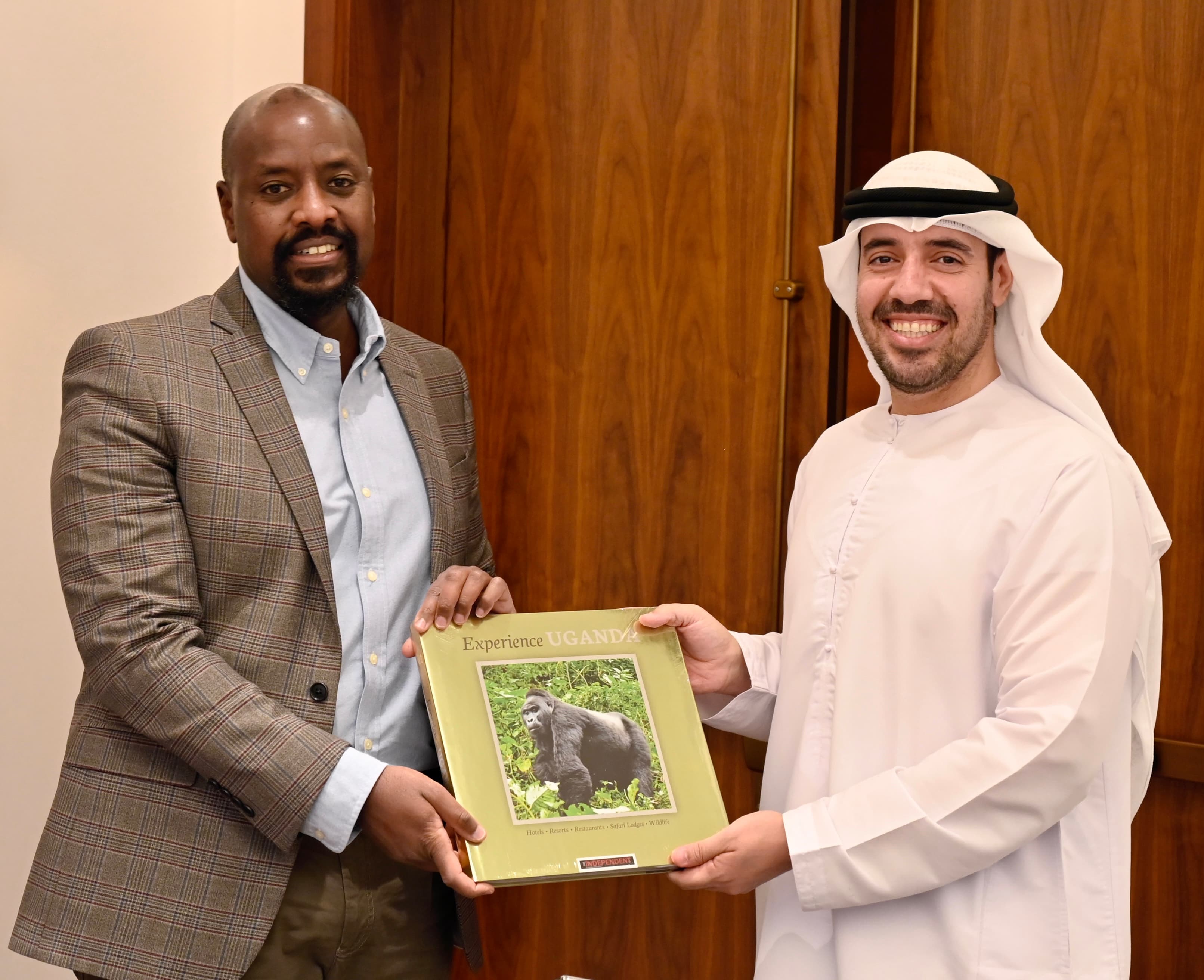 Gen Kainerugaba Meets UAE Government Officials in Abu Dhabi