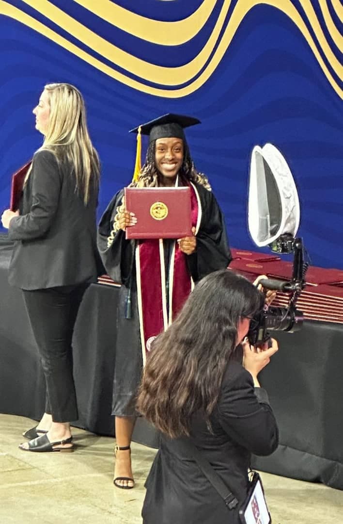 Miss Tourism Uganda's Alexandria Kakoma Graduates from Oklahoma University 