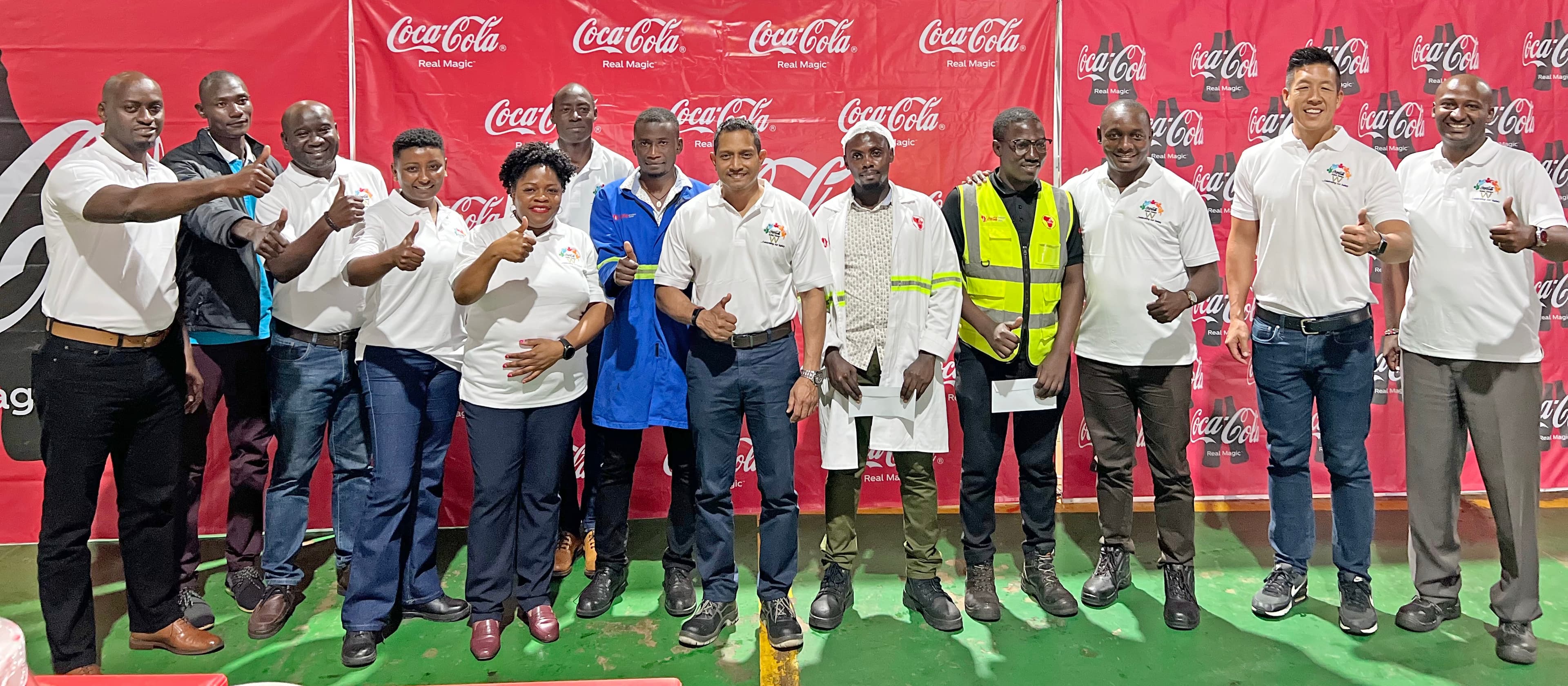 Coca-Cola Beverages Uganda Recognised for Promoting a Safe Work Environment 