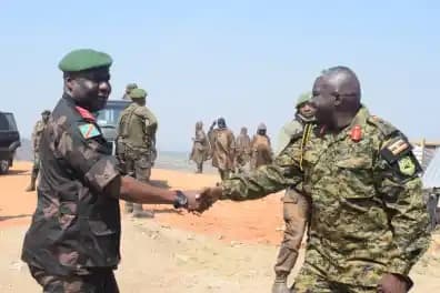 Operation Shujaa: UPDF, FARDC Commanders Meet; 14 Women Rescued