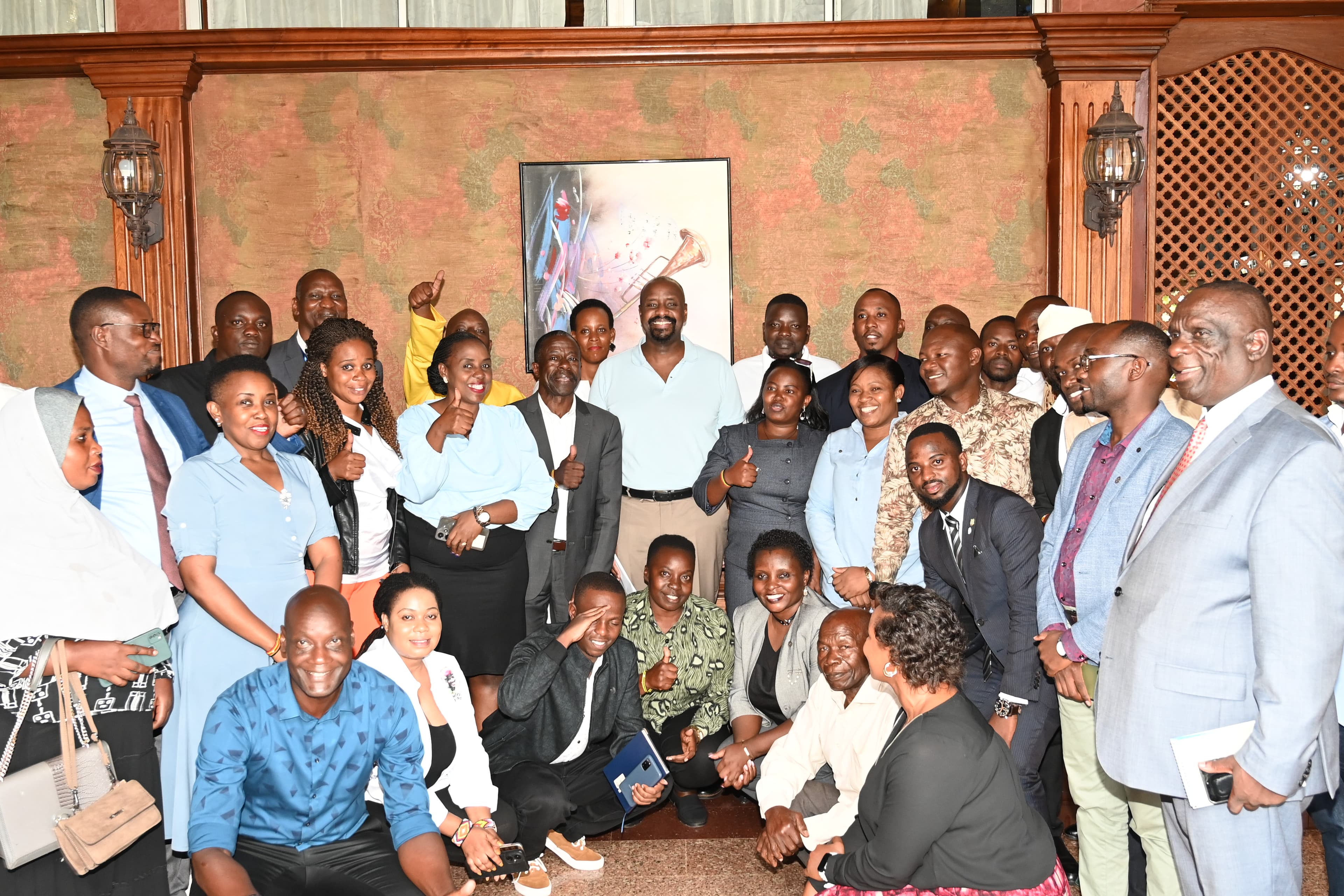 Gen Kainerugaba Meets MK Movement Mobilizers for Western Uganda