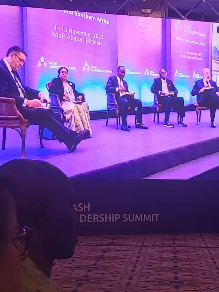 Dr. Mugisha Shares NWSC Success Story During World Bank Summit in Ethiopia