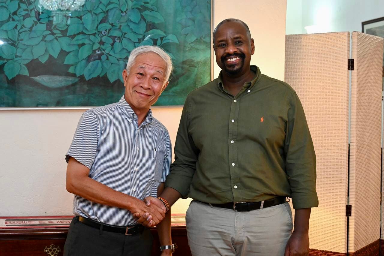 Gen Kainerugaba Hails Japanese Ambassador for Strengthening Ties with Uganda
