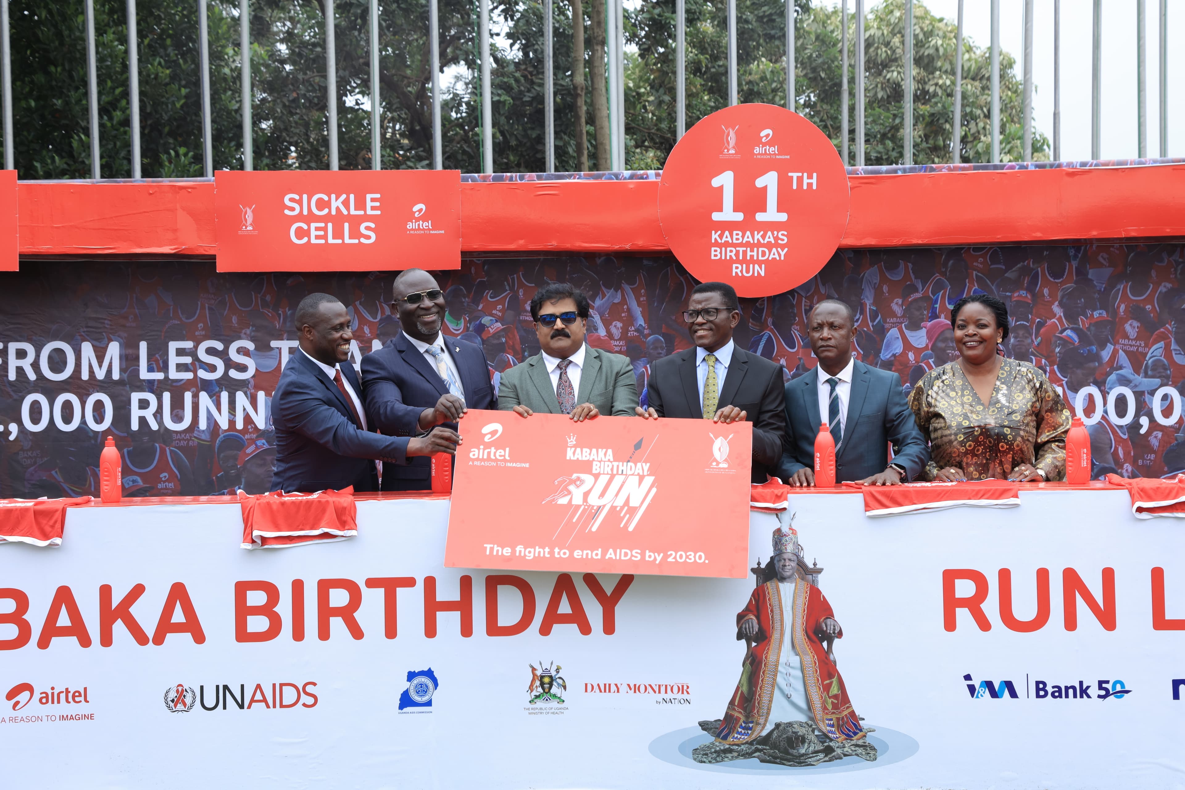 Airtel, Buganda Kingdom Launch Kabaka Birthday Run with Pledge on HIV/AIDs Fight