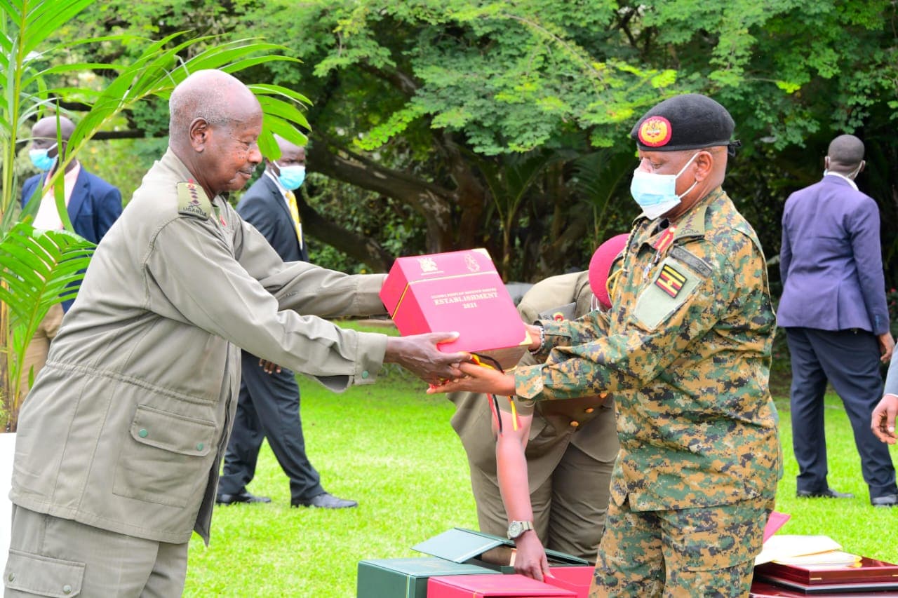 UPDF Departments to be Merged as Museveni Launches New Establishment 