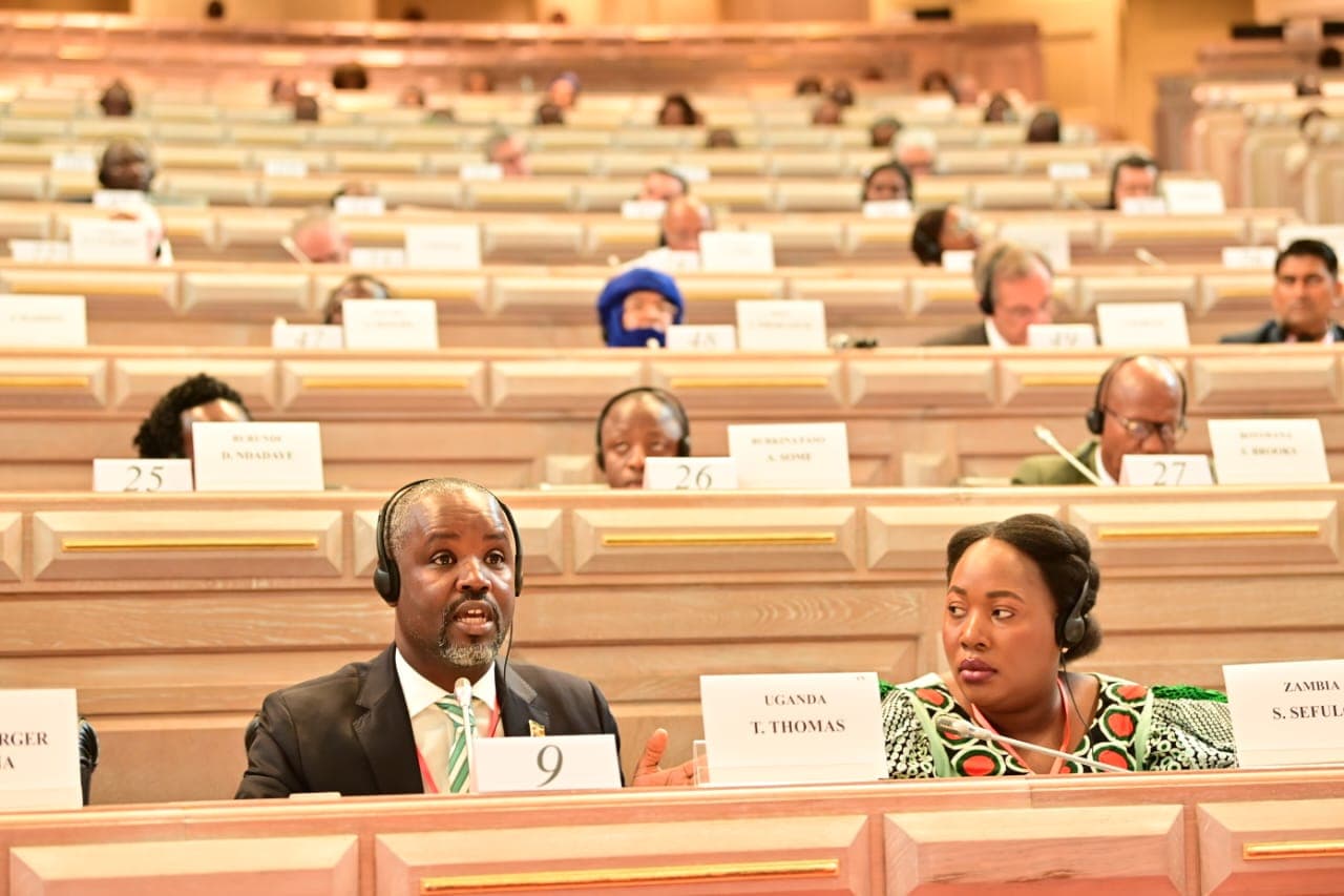 Tayebwa Advocates for Equitable Climate Transition at OACPS-EU Joint Assembly