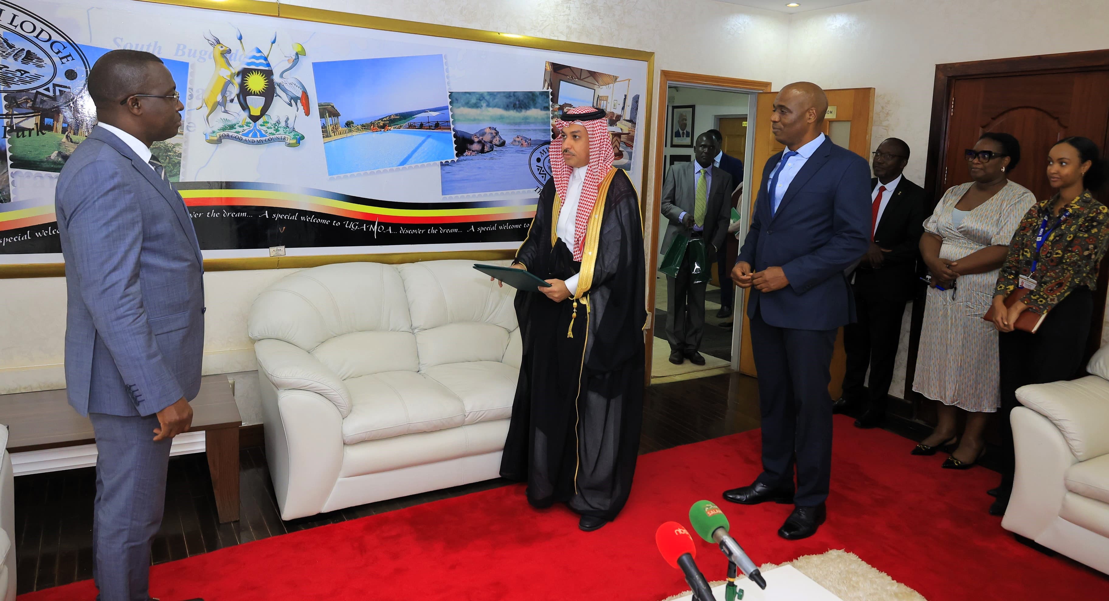 Saudi Ambassador-designate to Uganda Presents Credentials