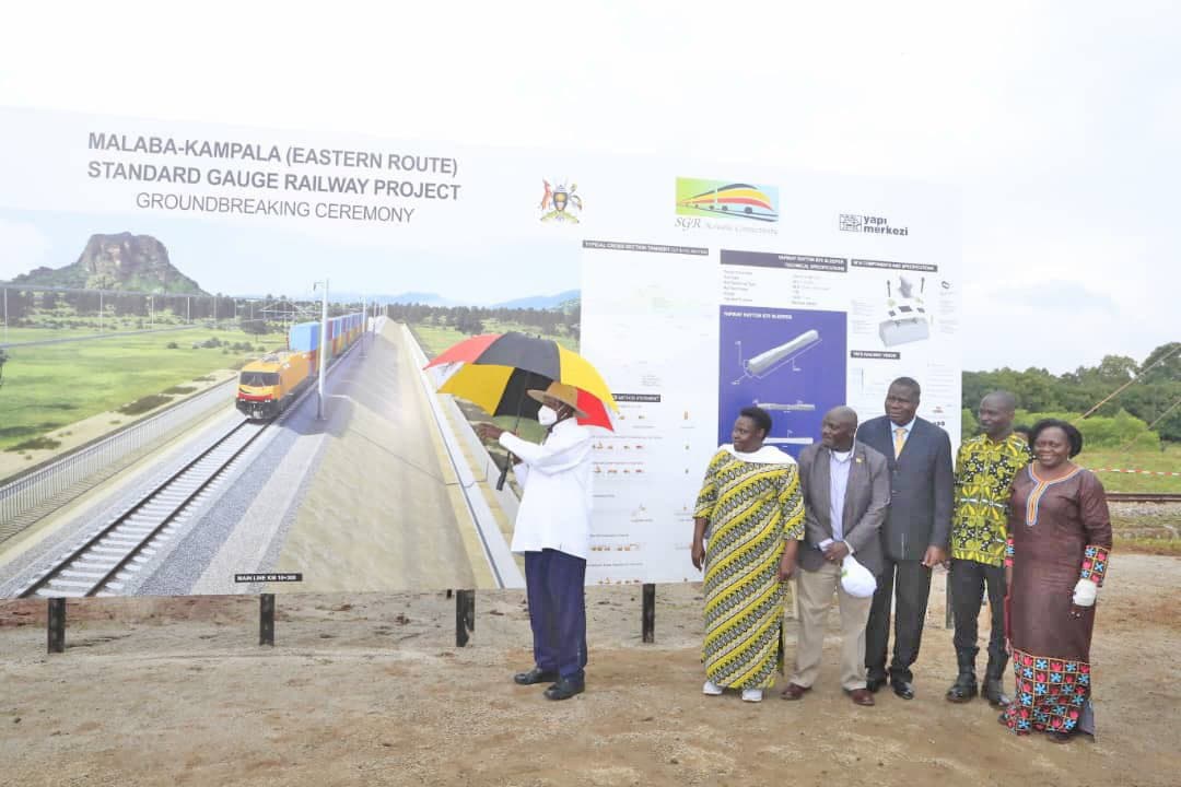 Museveni Launches Standard Gauge Railway Construction 