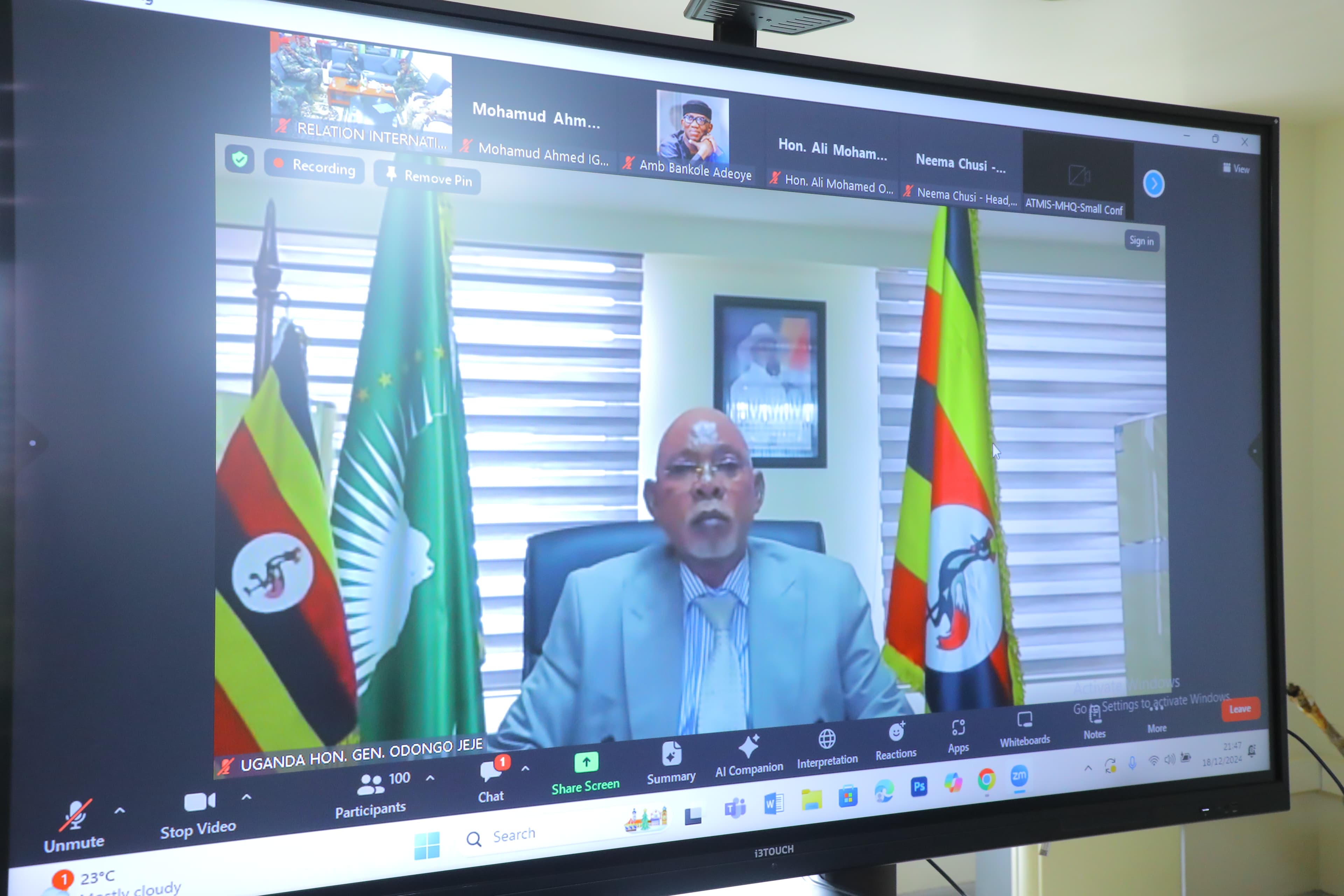 Uganda Calls for Increased Funding to Support Somalia's Security and Stability