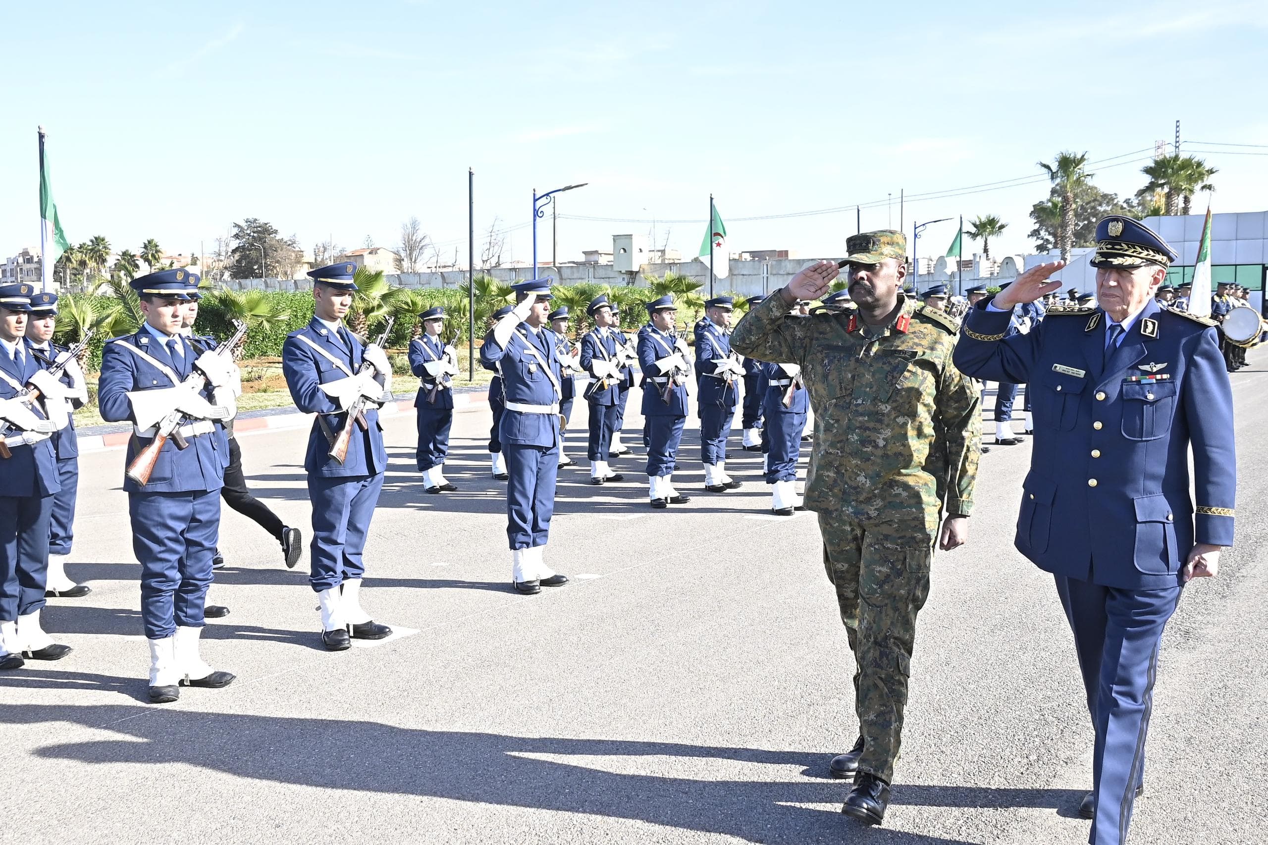 Gen Kainerugaba Visits Algeria’s Air, Navy Forces