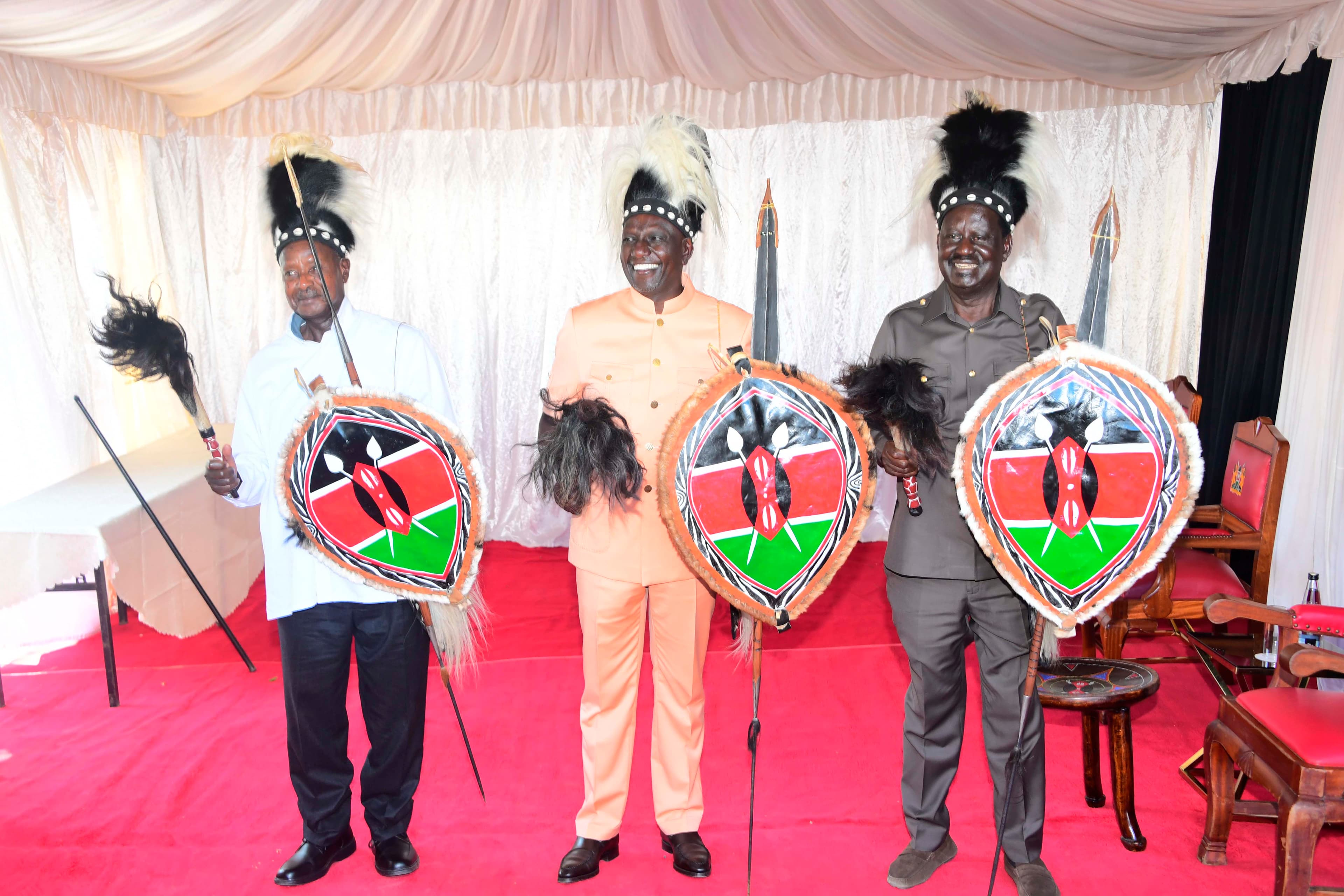 Museveni, Ruto Crowned Luo Elders