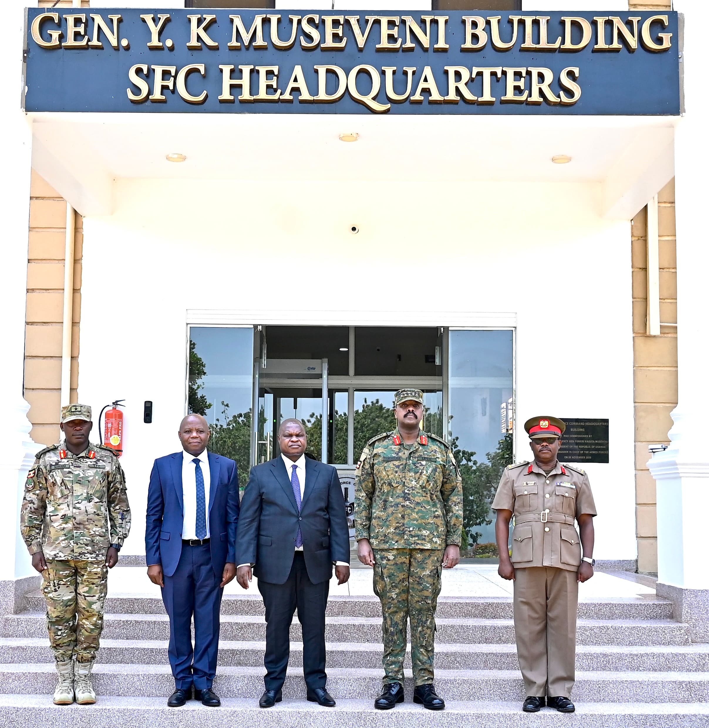 Gen Kainerugaba Meets Kenya’s High Commissioner to Uganda