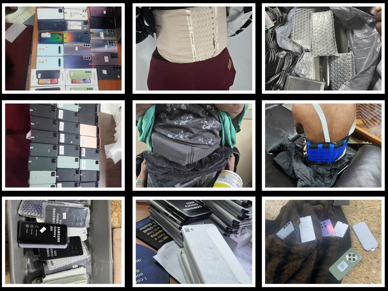 URA Intercepts over 400 Smuggled Phones at Entebbe Airport