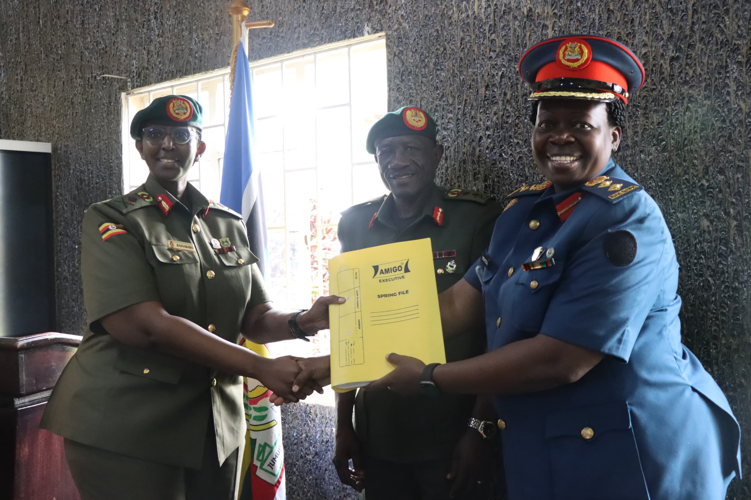 Brig Gen Charity Bainababo Assumes Office as UPDF Director of Women Affairs