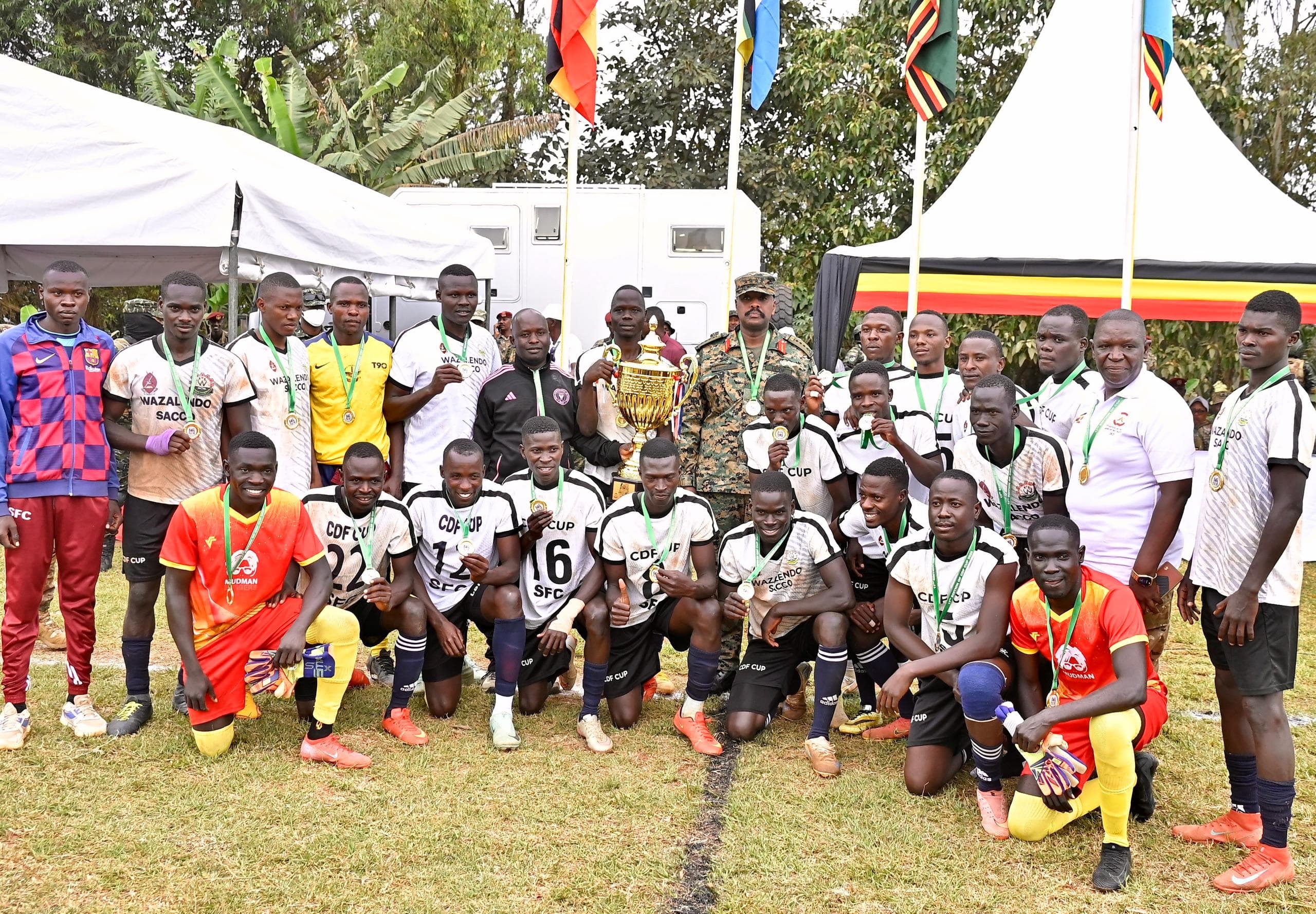 CDF Cup: Gen Kainerugaba Hails Discipline, Precision as SFC Emerges Football Champions