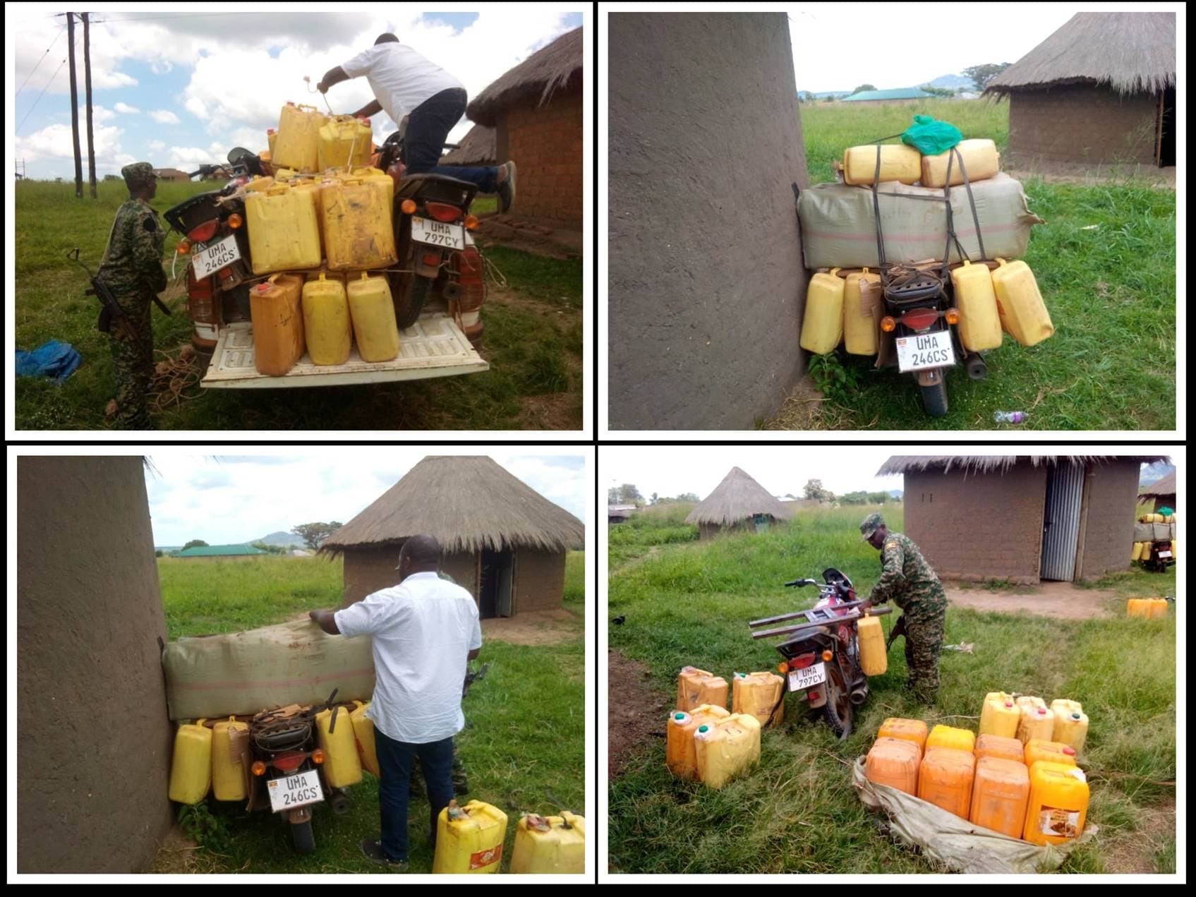 URA Seizes 780 Litres of Smuggled Fuel in Gulu