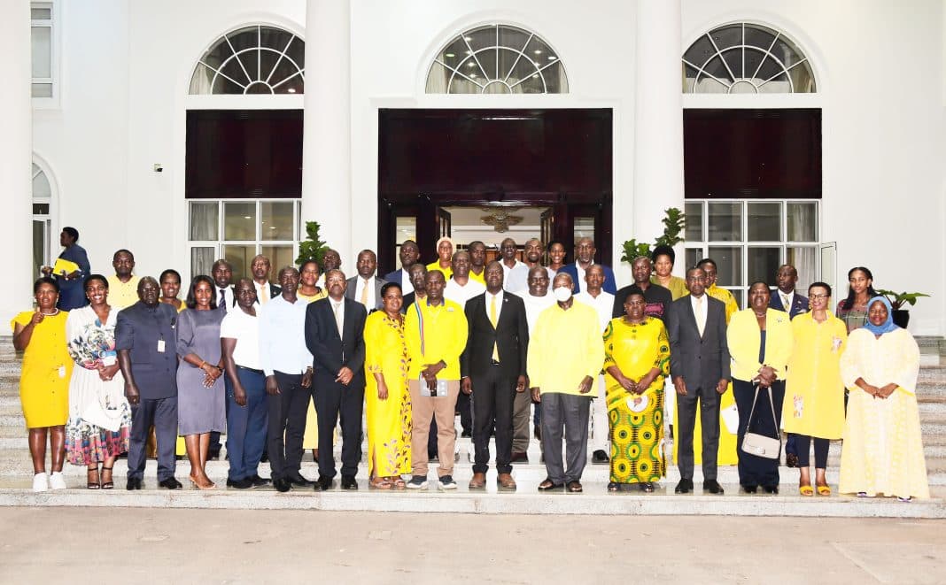 Museveni Rallies Buganda MPs to Defend NRM Gains