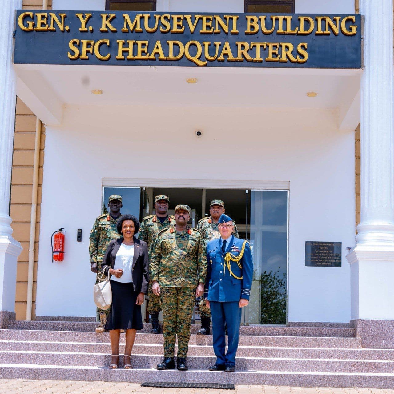 Gen Kainerugaba Moves to Strengthen Uganda-Canada Military Ties