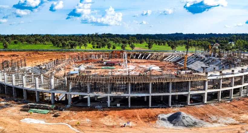 Akii Bua Stadium 30% Complete