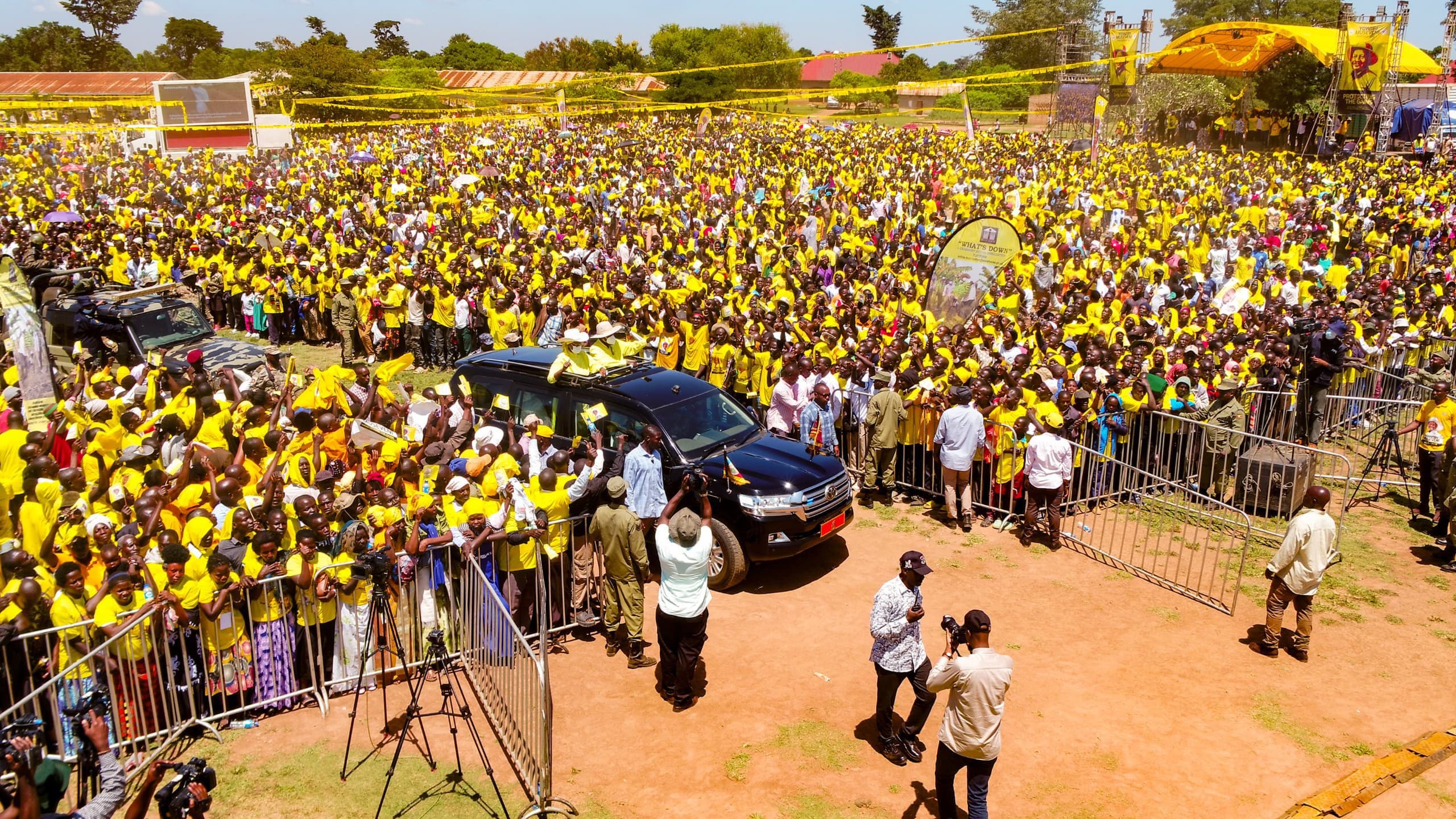 Museveni Pushes Fresh Mandate in Buyende District