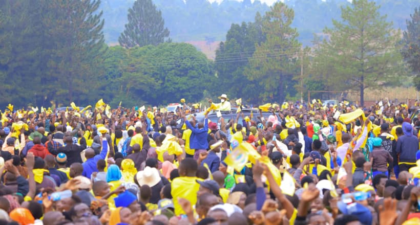 Museveni Rallies Kyankwanzi Residents to Embrace Wealth Creation