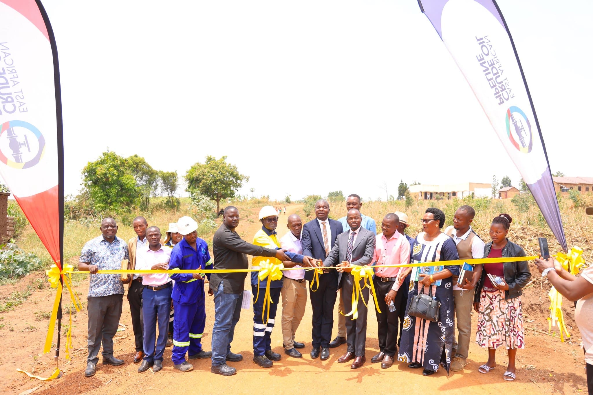 Hoima Residents Benefit As EACOP Upgrades Key Community Road