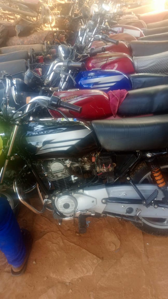 Police Recover 10 Motorcycles after Arresting Three in Kampala