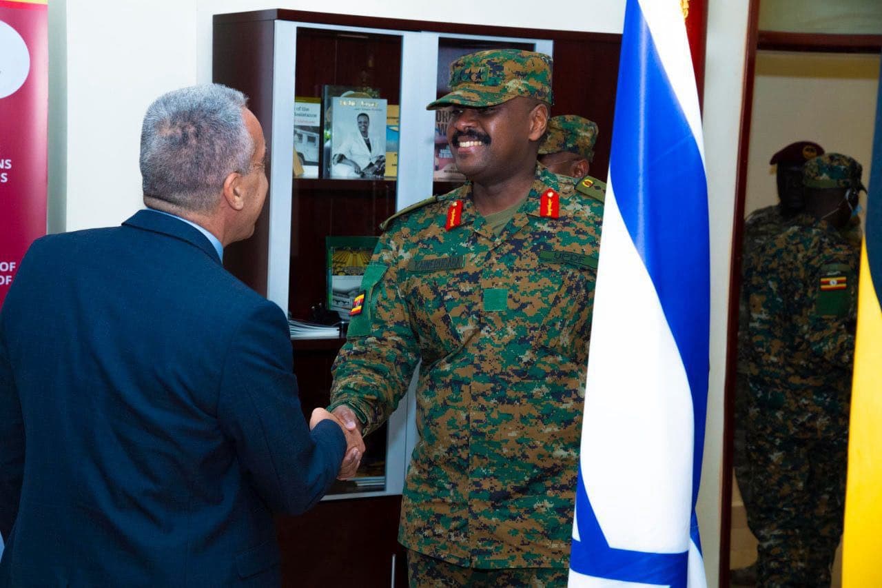 New Israeli Ambassador to Uganda Meets General Kainerugaba