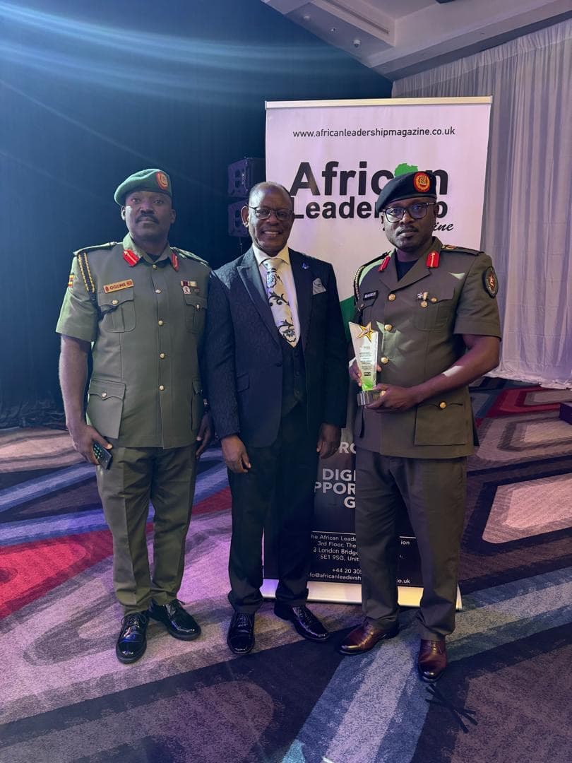 Gen Kainerugaba Receives African Continental Person of the Year Award in Ghana
