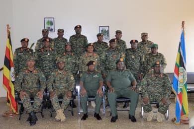  UPDF Leaders Urged to Mentor Successors to Strengthen Force