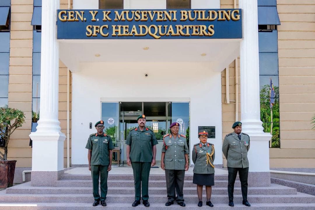 Gen Kainerugaba Holds Talks With South African Counterpart as African Defence Chiefs Meet in Kampala