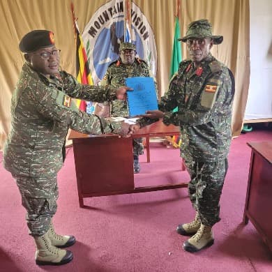     UPDF Mountain Division Gets New Operations And Training Officer