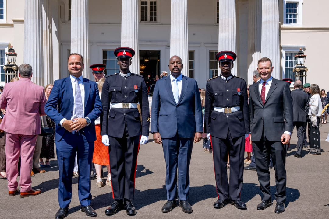 Gen Kainerugaba Attends Son Ruhamya's Graduation from Sandhurst