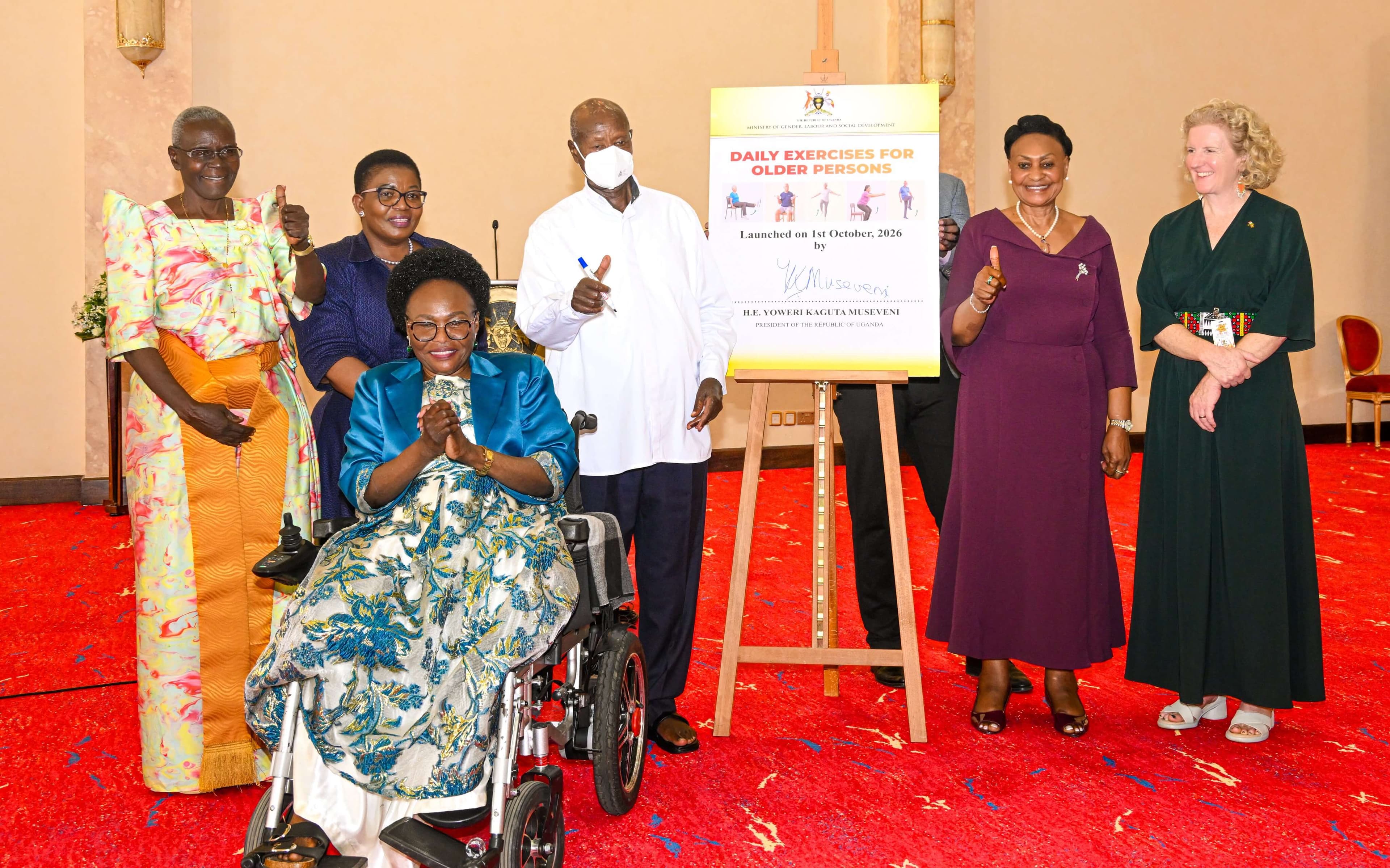Museveni Pledges Elderly-Specific PDM, Geriatric Doctors for Every District