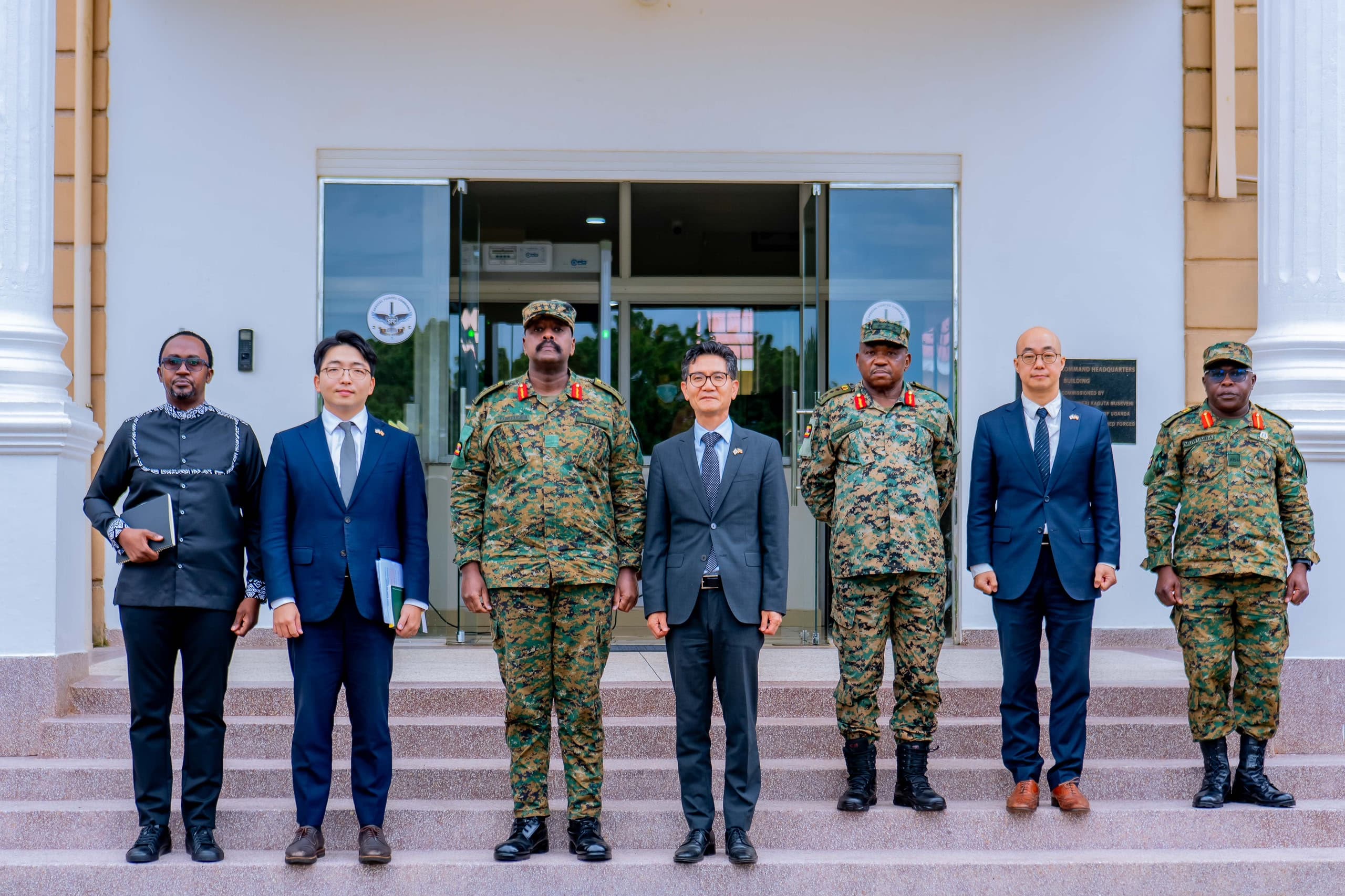 Outgoing South Korean Ambassador Bids Farewell to Gen Kainerugaba