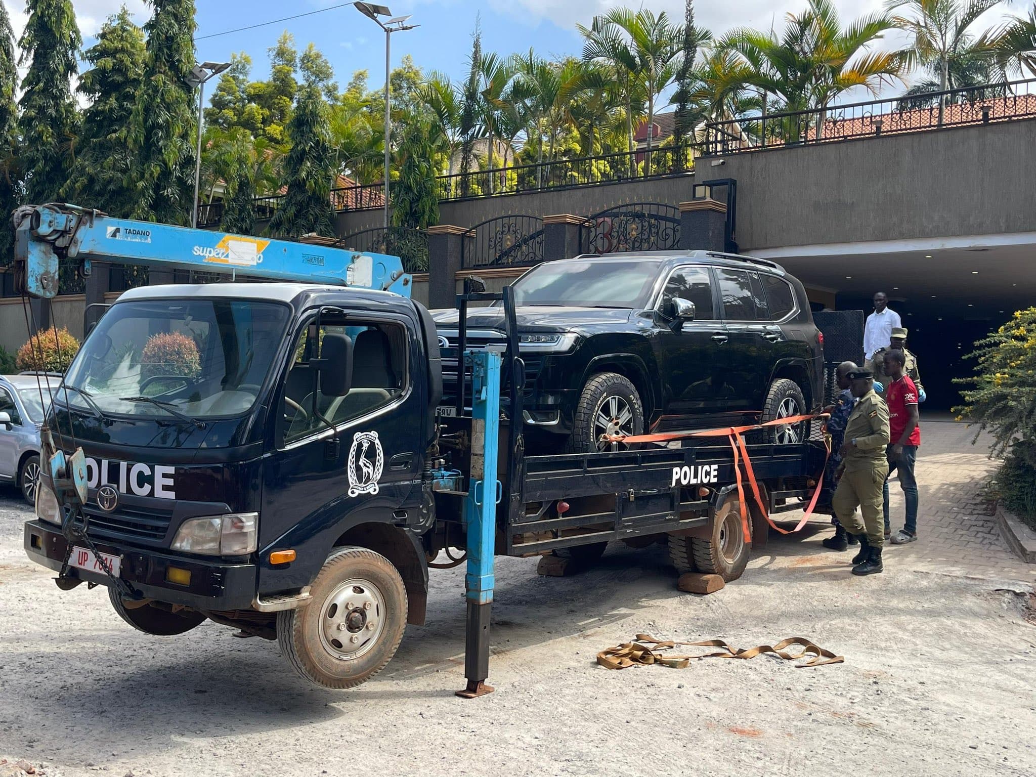 Security Forces Seize More Cars at Anita Among’s Nakasero Home
