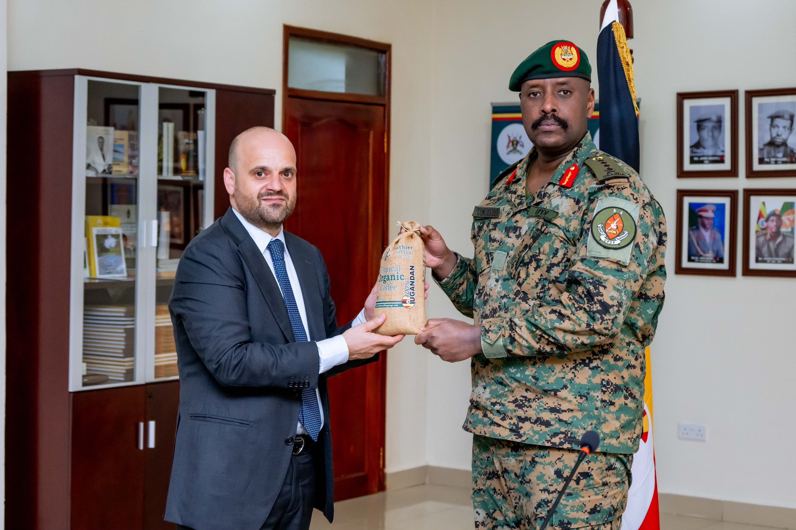 EU Envoy Praises Uganda's Transformation in Farewell Meeting with CDF