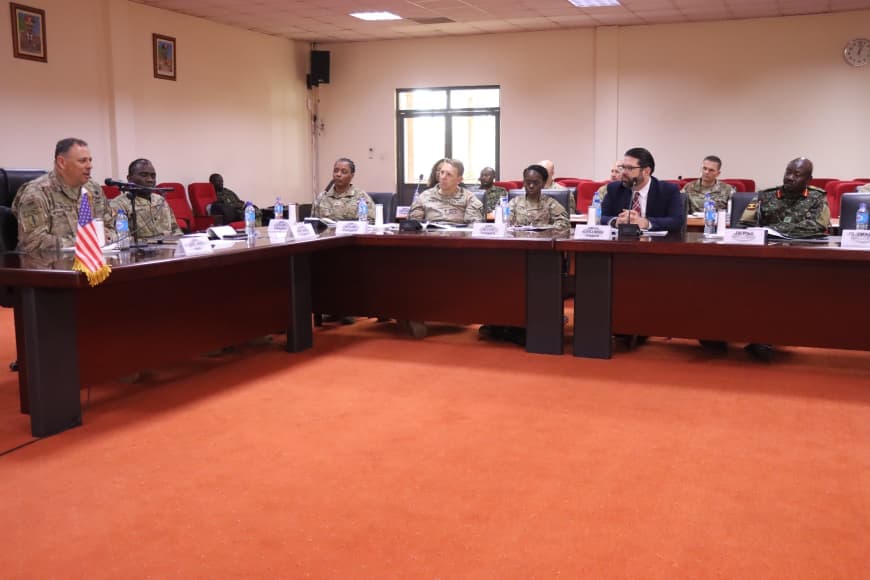 US Army War College Students at MODVA HQS Mbuya.