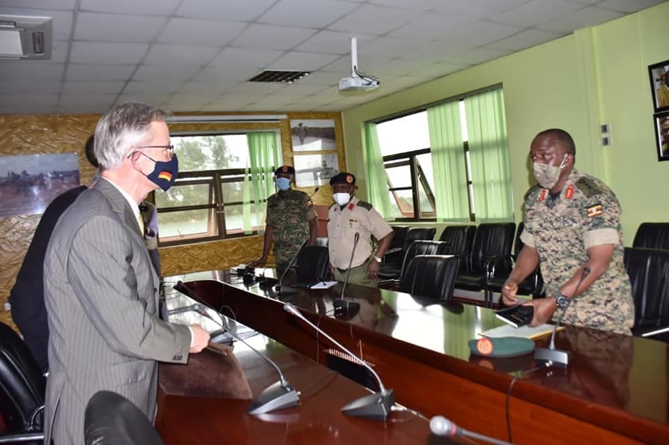 German ambassador roots for stronger defence ties with Uganda