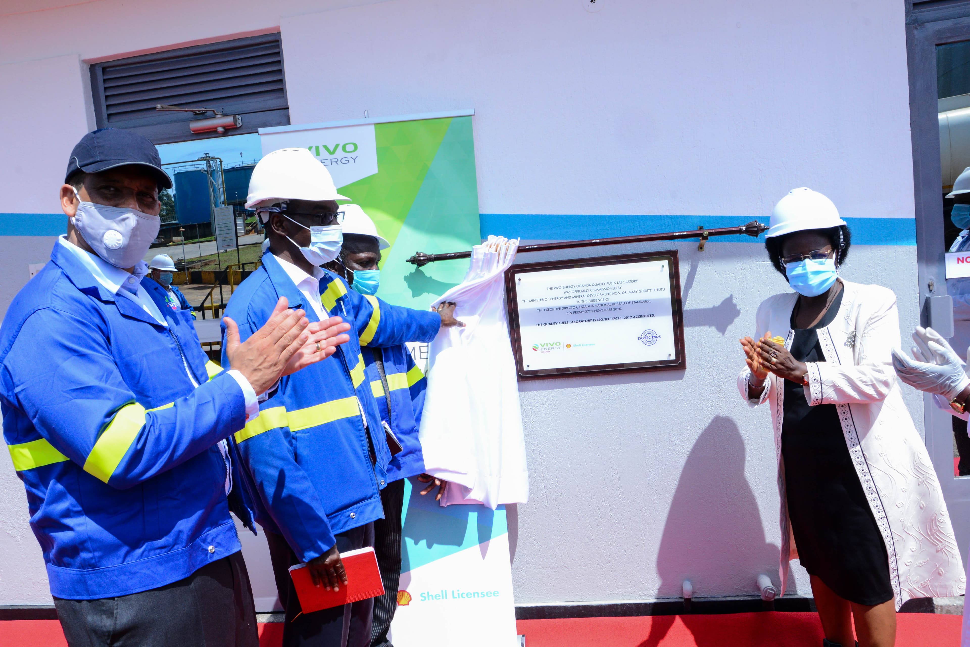 Energy minister hails Vivo Energy on Uganda’s first fuels laboratory ISO certification