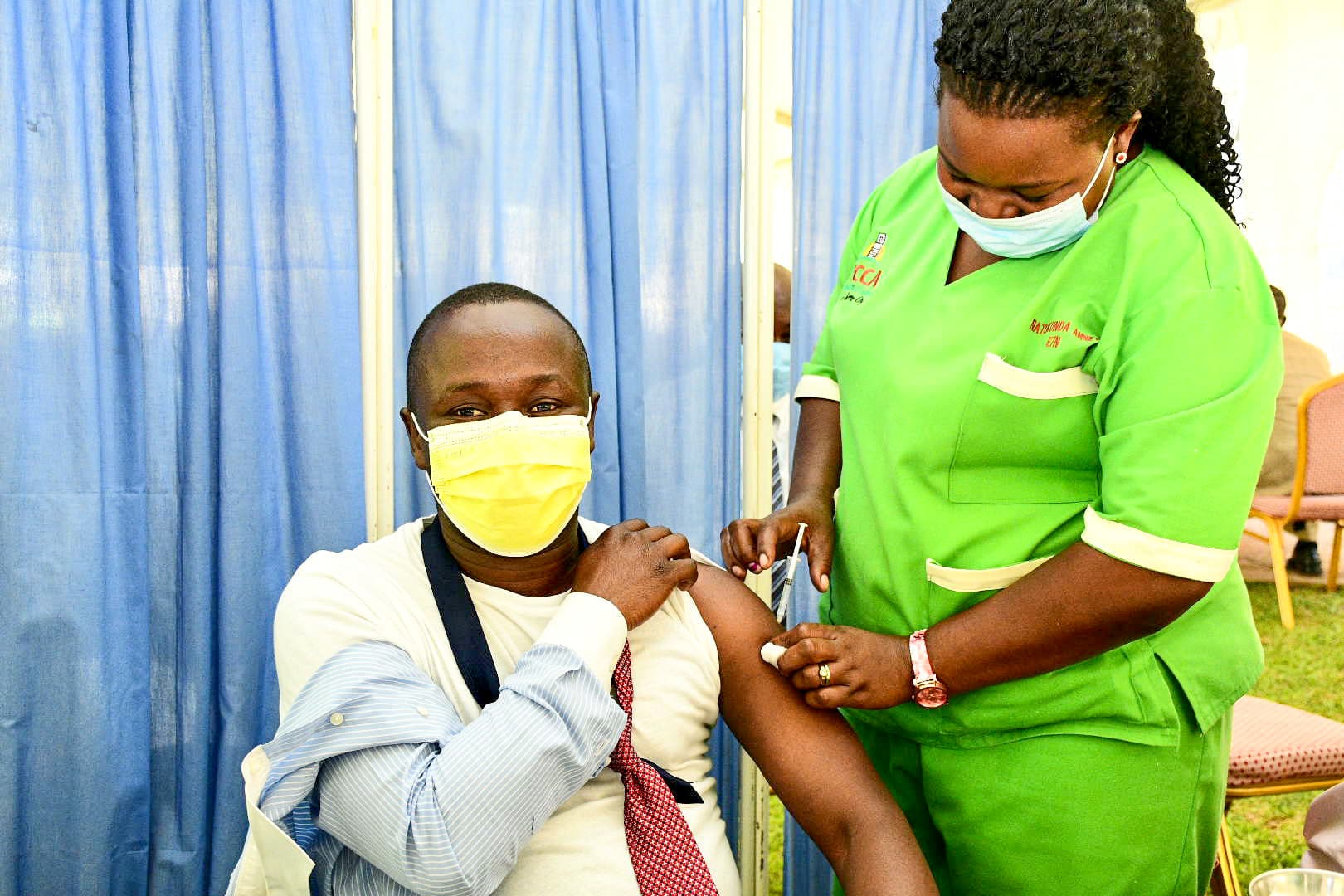 COVID-19: Parliament Commences Vaccination of MPs, Staff