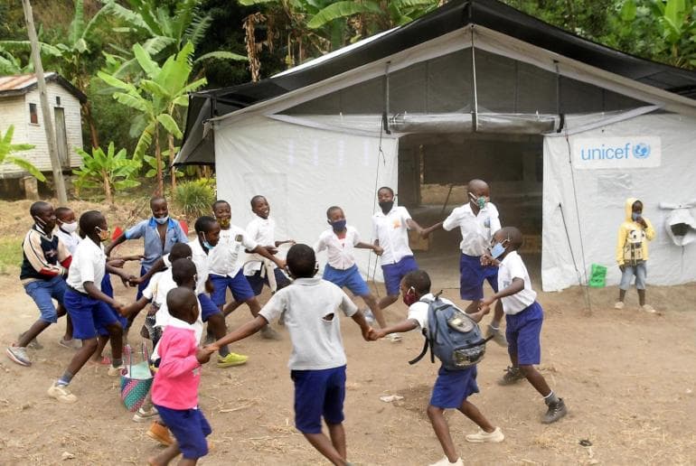 UNICEF Deploys over 450 Climate-Resilient Emergency Tents to Support School Reopening